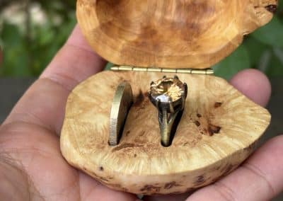 Schatulle aus Baumperle