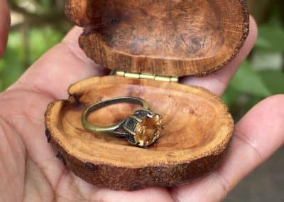 Schatulle aus Baumperle