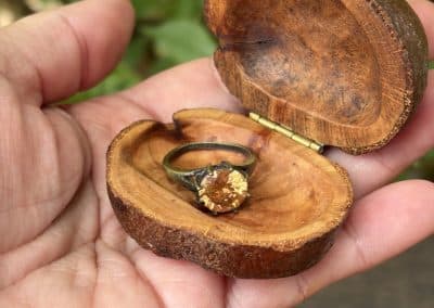 Schatulle aus Baumperle