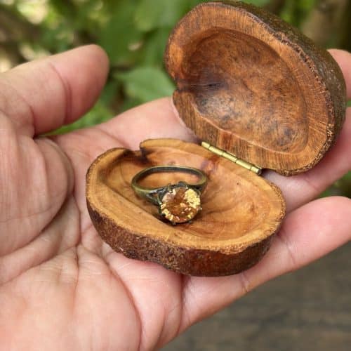 Schatulle aus Baumperle