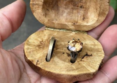 Schatulle aus Baumperle