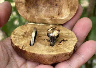 Schatulle aus Baumperle