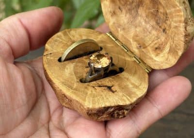 Schatulle aus Baumperle