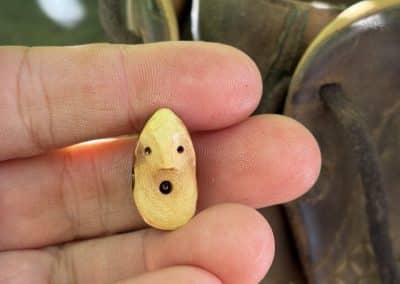 Schuhwichtel aus Baumperle