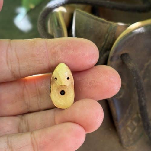 Schuhwichtel aus Baumperle