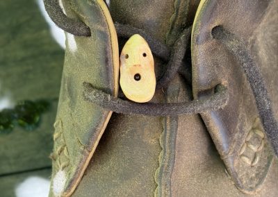 Schuhwichtel aus Baumperle