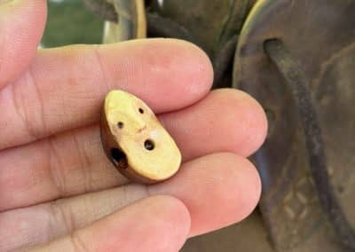 Schuhwichtel aus Baumperle