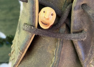 Schuhwichtel aus Baumperle