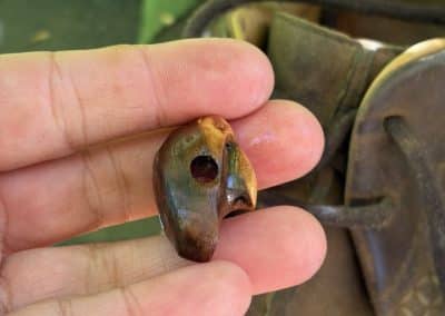 Schuhwichtel aus Baumperle