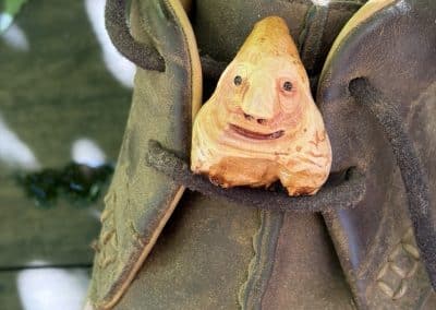 Schuhwichtel aus Baumperle