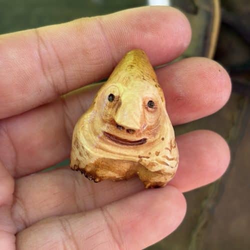 Schuhwichtel aus Baumperle