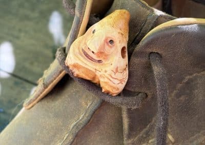 Schuhwichtel aus Baumperle