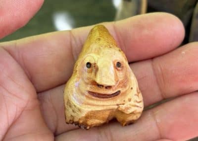 Schuhwichtel aus Baumperle