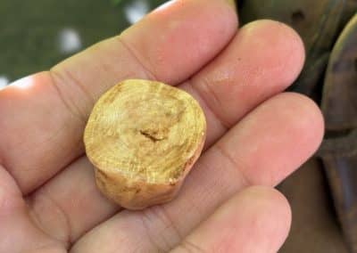 Schuhwichtel aus Baumperle