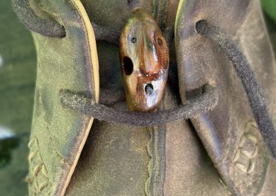 Schuhwichtel aus Baumperle