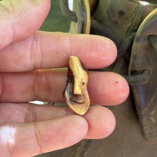 Schuhwichtel aus Baumperle