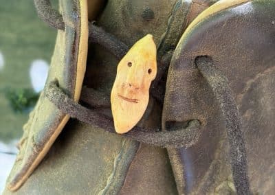 Schuhwichtel aus Baumperle