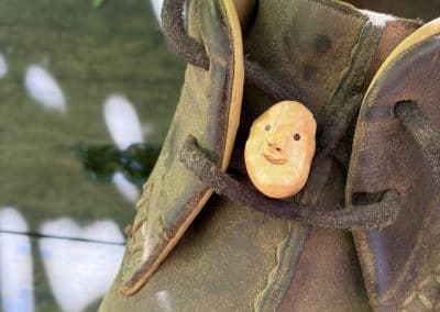 Schuhwichtel aus Baumperle