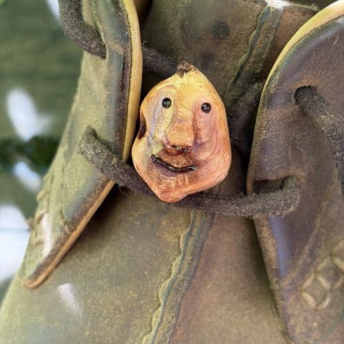 Schuhwichtel aus Baumperle