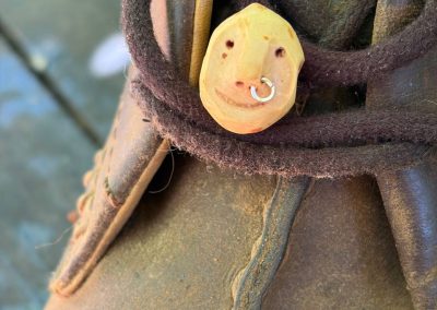 Schuhwichtel aus Baumperle