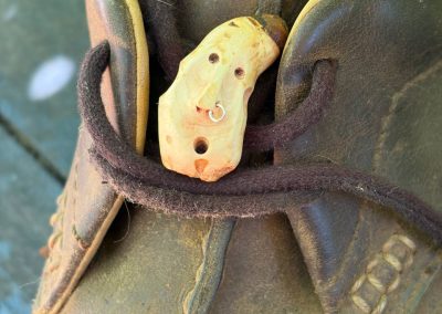 Schuhwichtel aus Baumperle