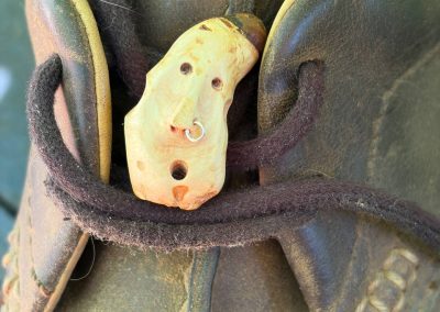 Schuhwichtel aus Baumperle