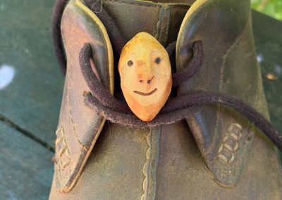 Schuhwichtel aus Baumperle