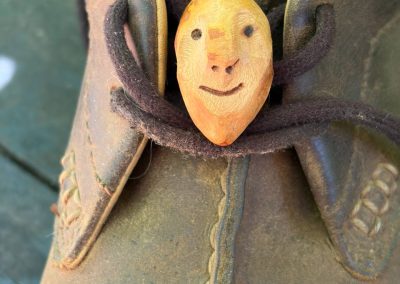 Schuhwichtel aus Baumperle