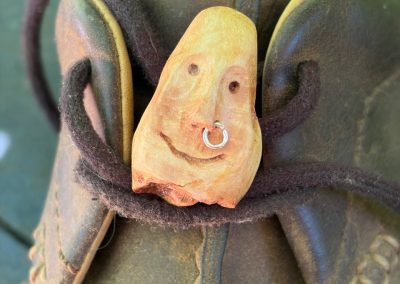 Schuhwichtel aus Baumperle