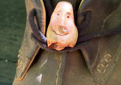 Schuhwichtel aus Baumperle