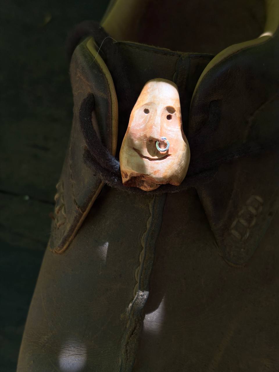 Schuhwichtel aus Baumperle