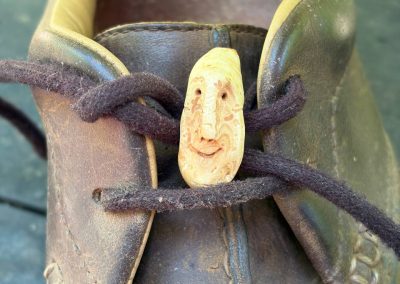Schuhwichtel aus Baumperle