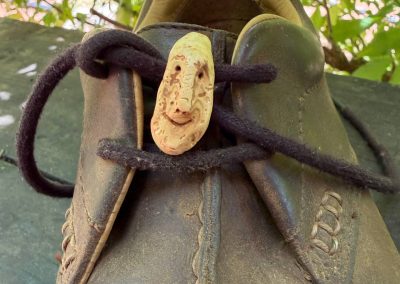 Schuhwichtel aus Baumperle